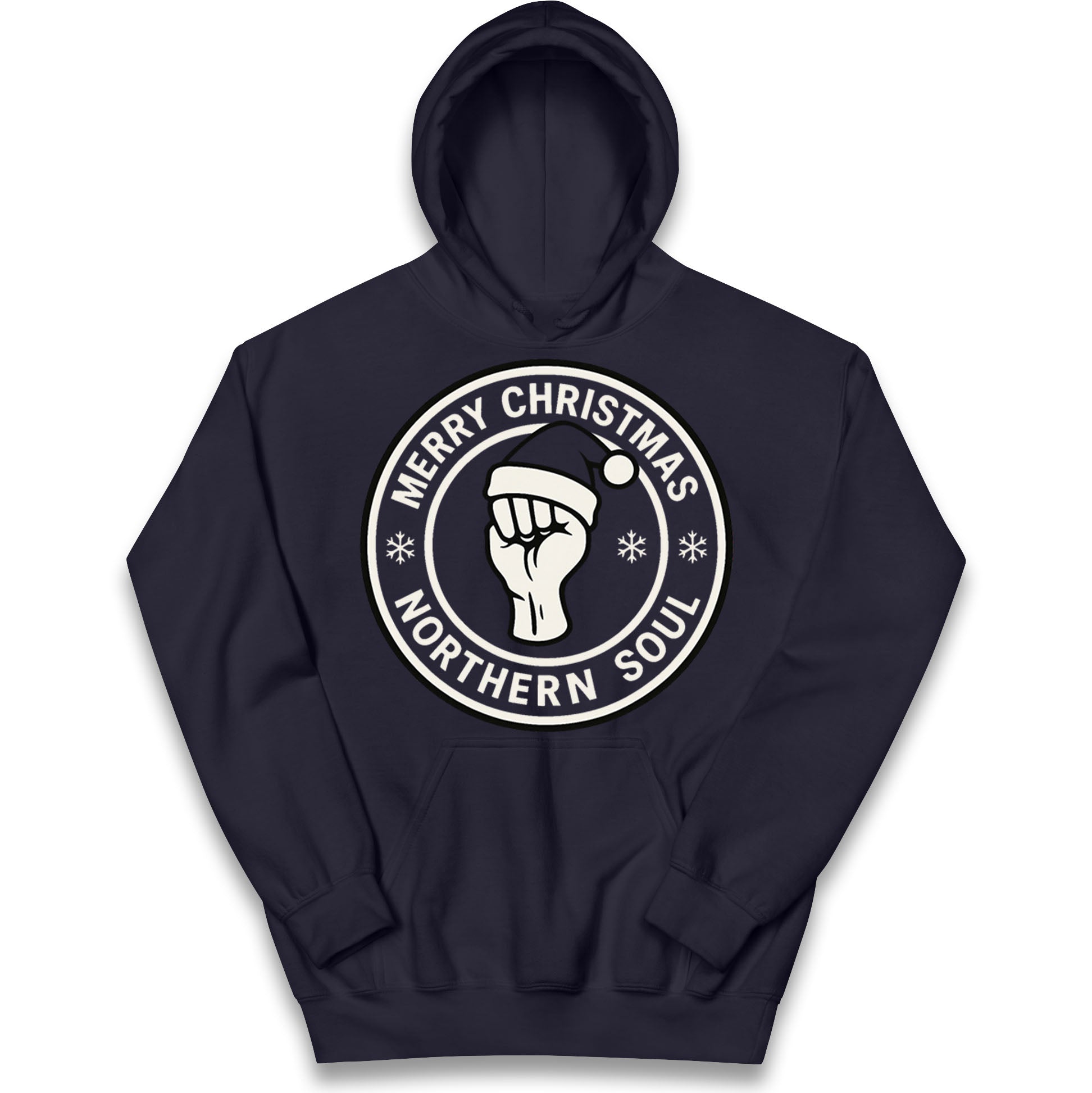 Merry Christmas Northern Soul Kids Hoodie