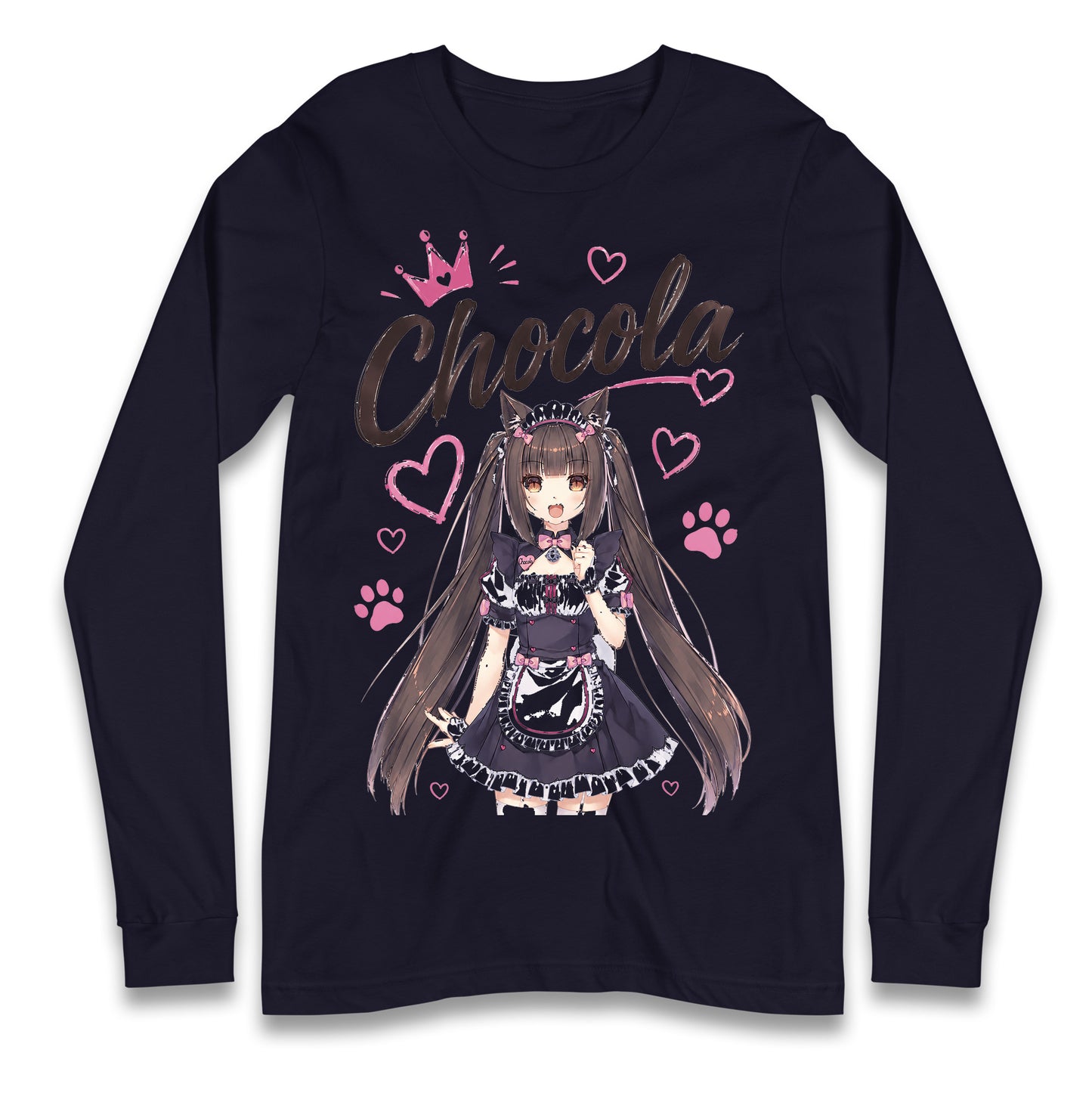 Chocola Nekopara Longsleeve T Shirt