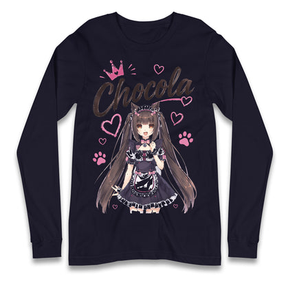 Chocola Nekopara Longsleeve T Shirt
