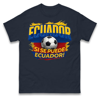 Ecuador Retro World Cup T Shirt