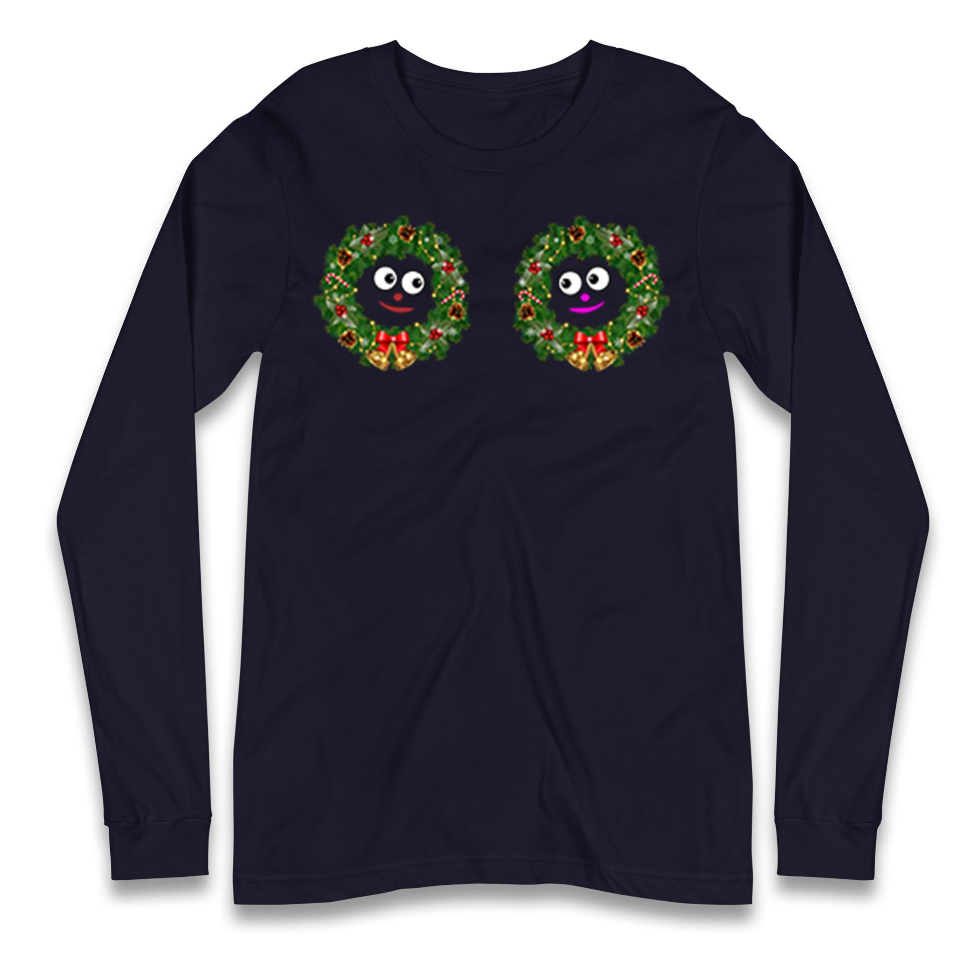 Christmas Decoration Rings Smiley Funny T Shirt