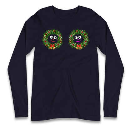 Christmas Decoration Rings Smiley Funny T Shirt