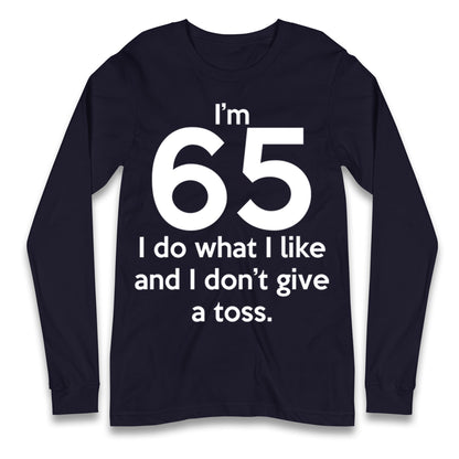 65th Birthday Longsleeve T Shirt 