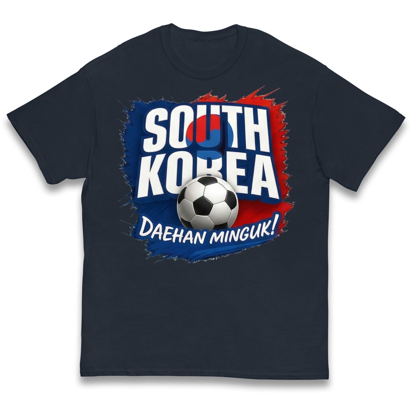 South Korea Football Kids T Shirt