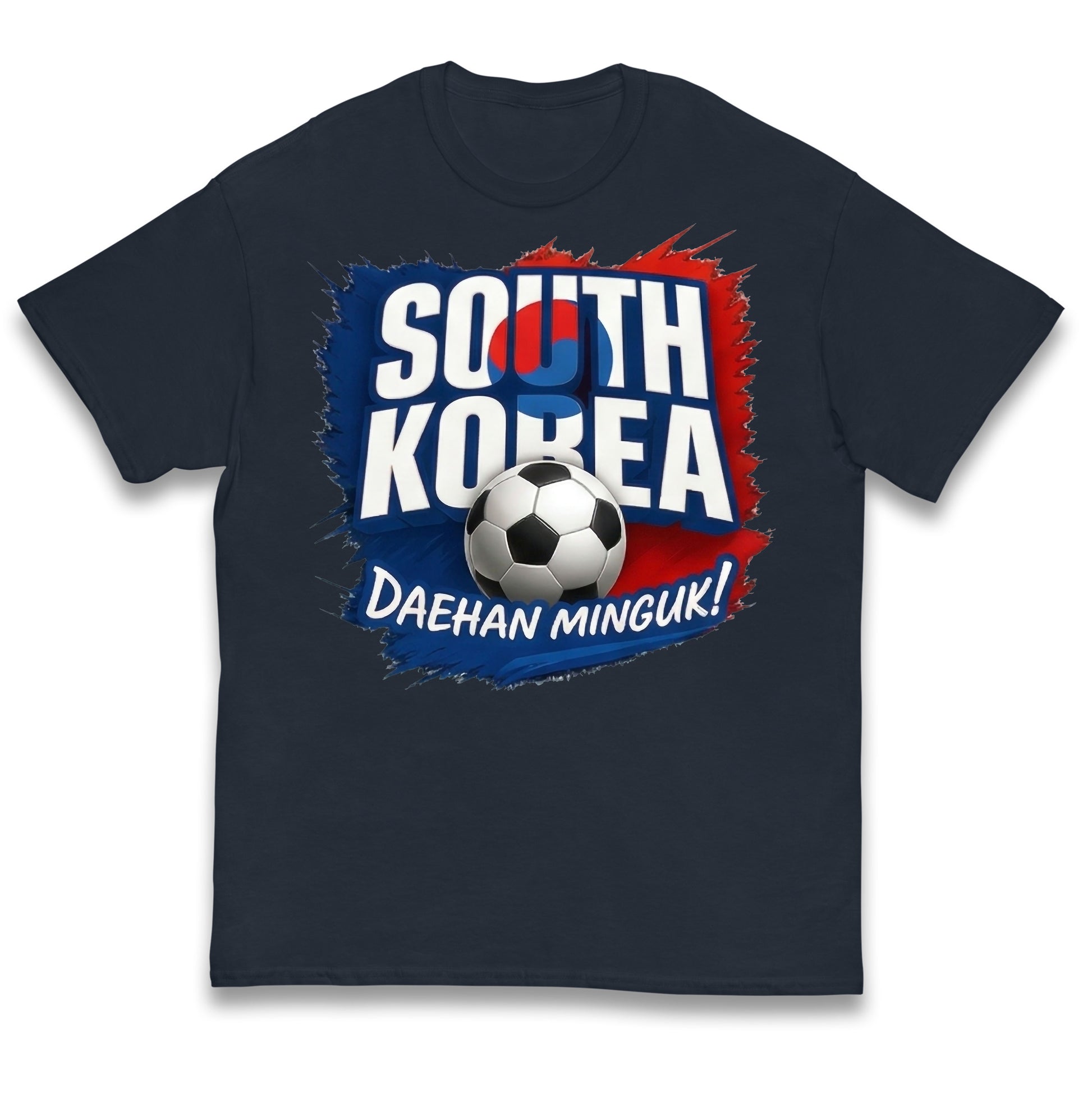 South Korea Football Kids T Shirt