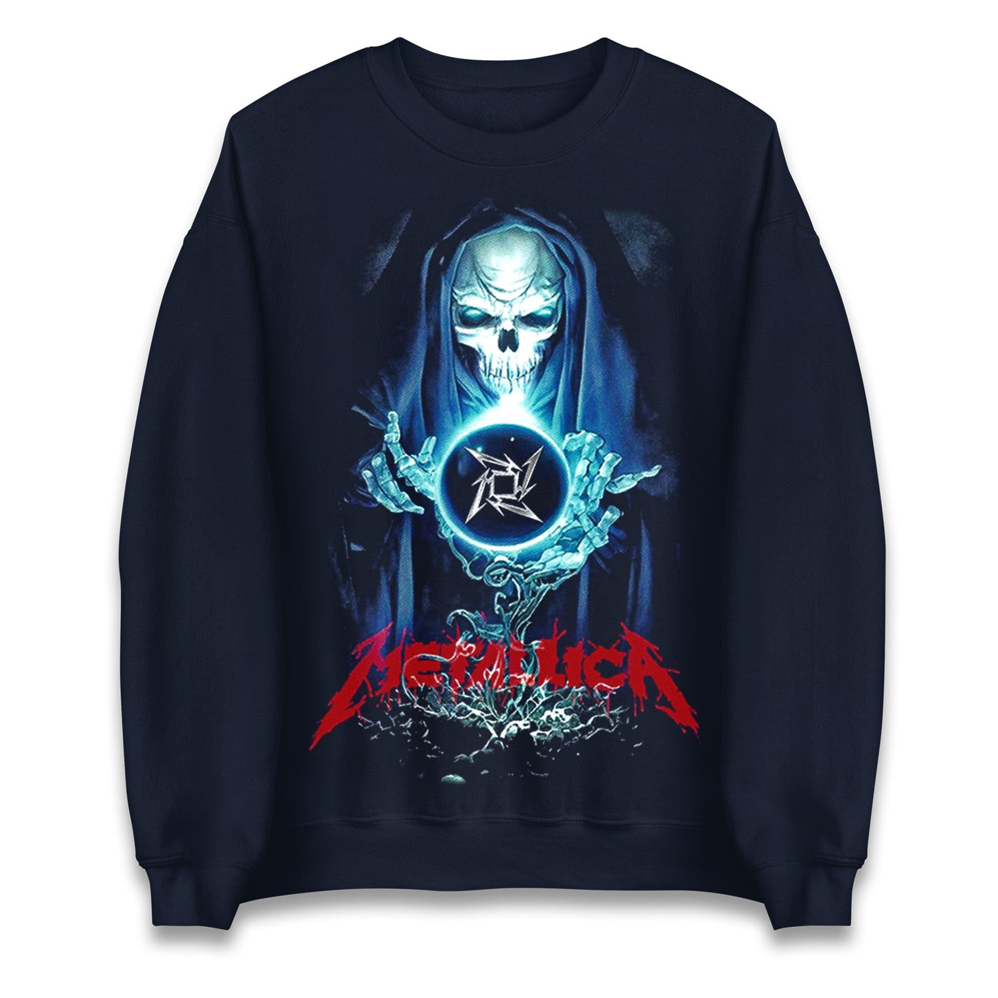 Metallica Skellington Sorcerer Jumper