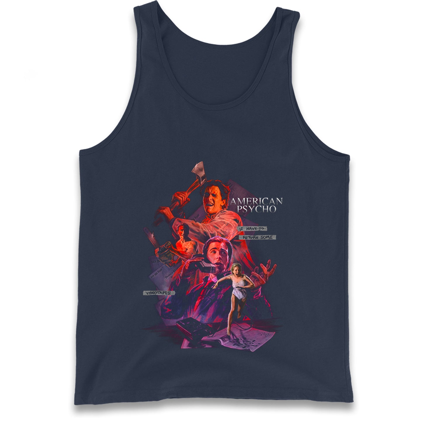 American Psycho Tank Top