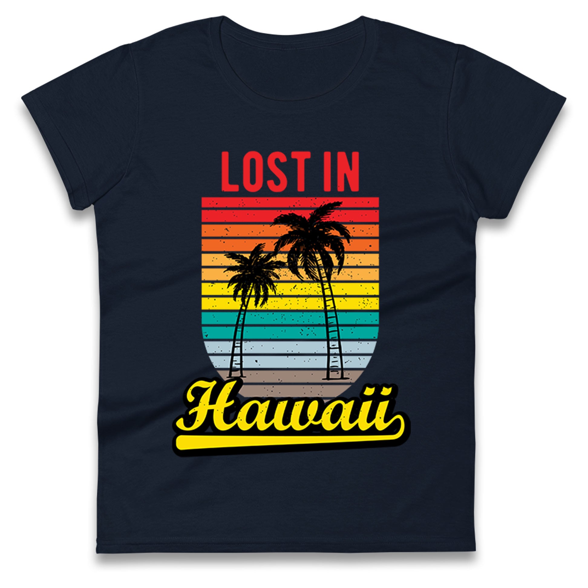 Holidays To Hawaii Ladies T Shirt