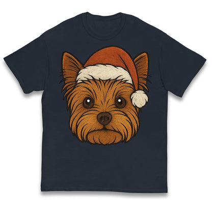 Yorkshire Terrier Christmas Kids T Shirt 