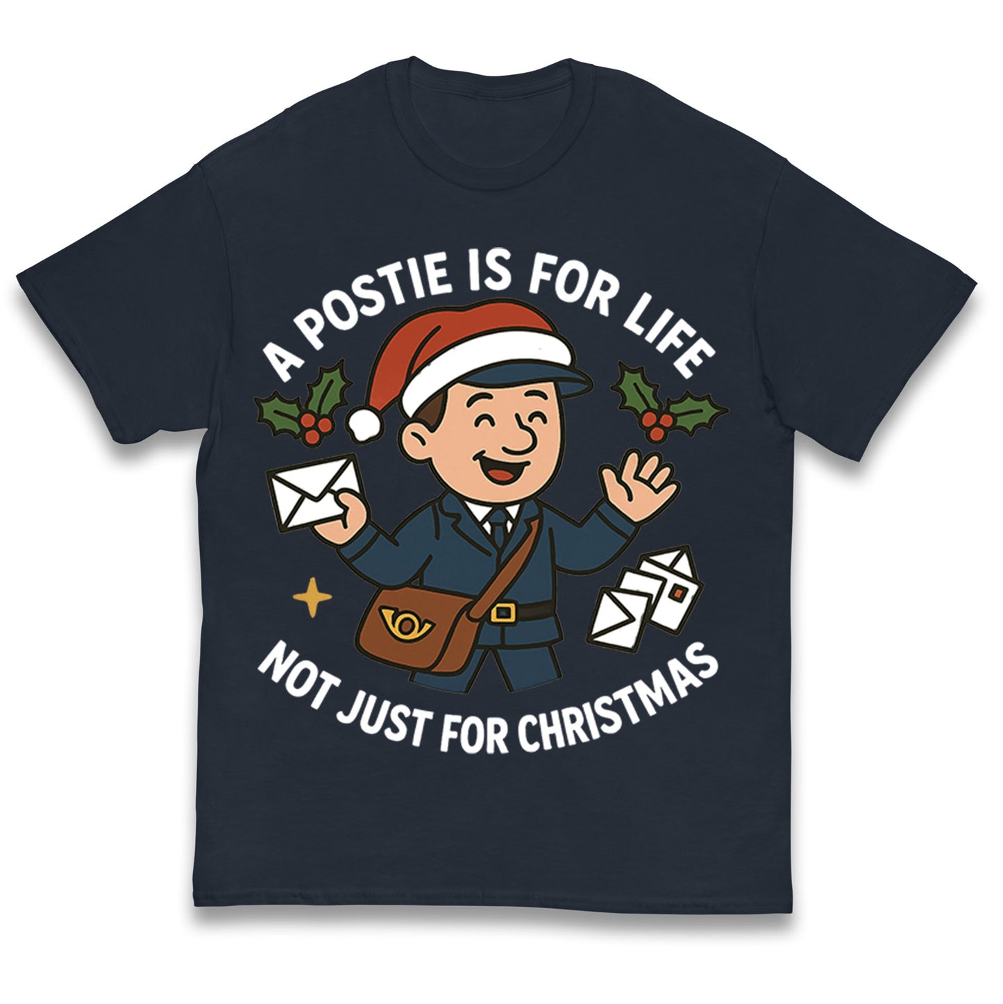 Postie Christmas Kids T Shirt