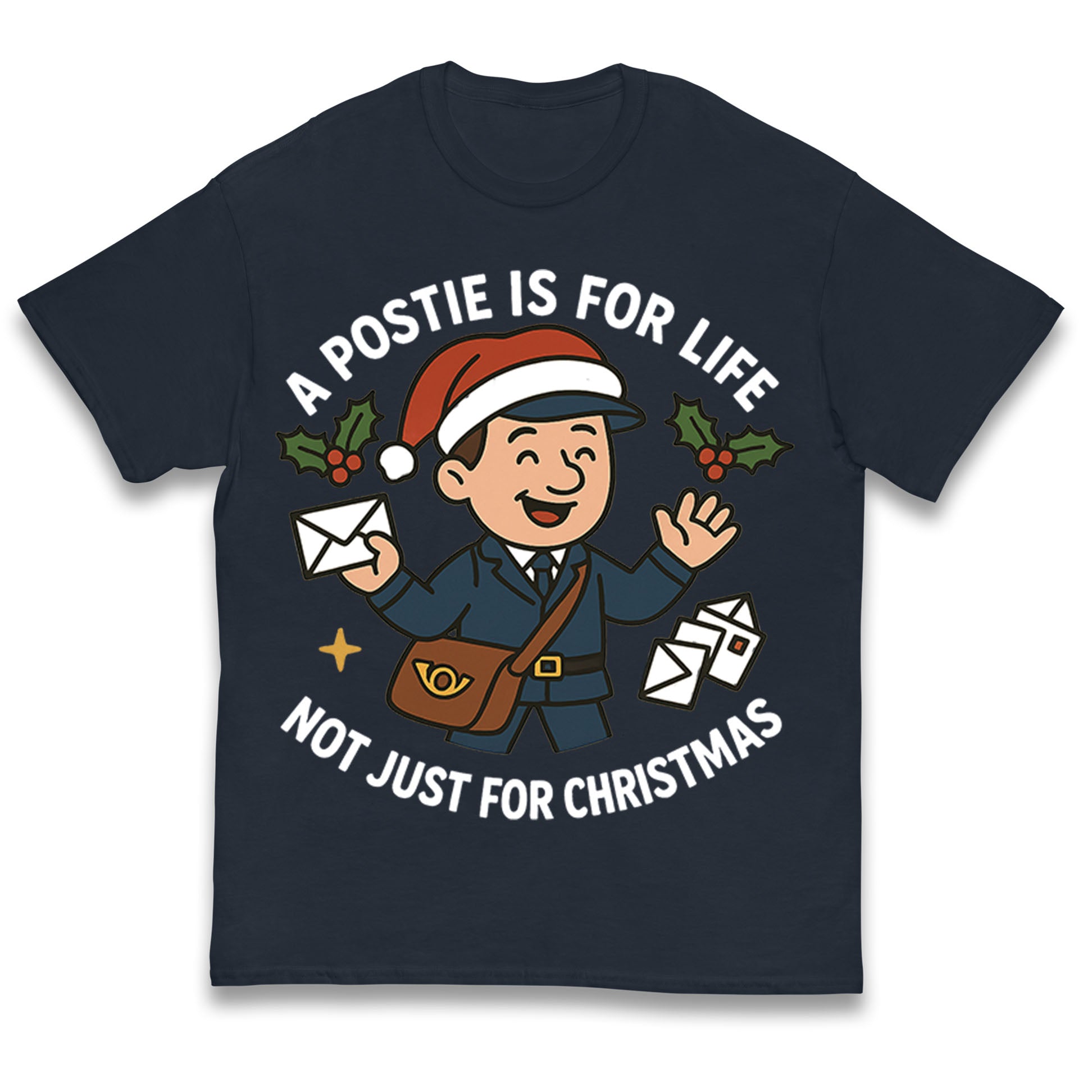 Postie Christmas Kids T Shirt