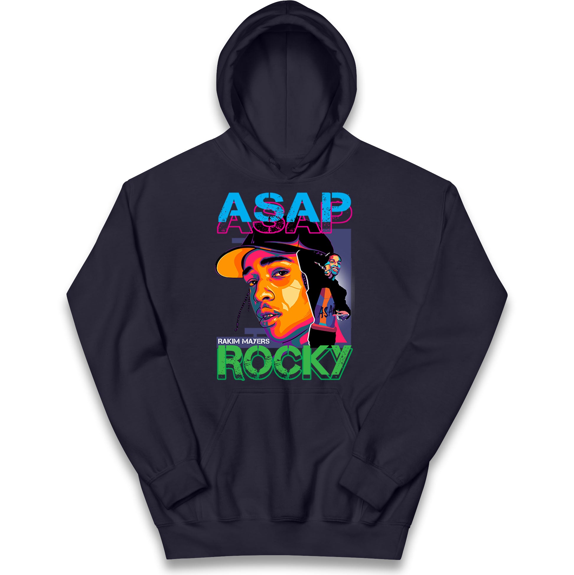 ASAP Rocky Rakim Mayers Kids Hoodie