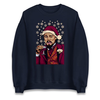 leonardo dicaprio christmas sweatshirt