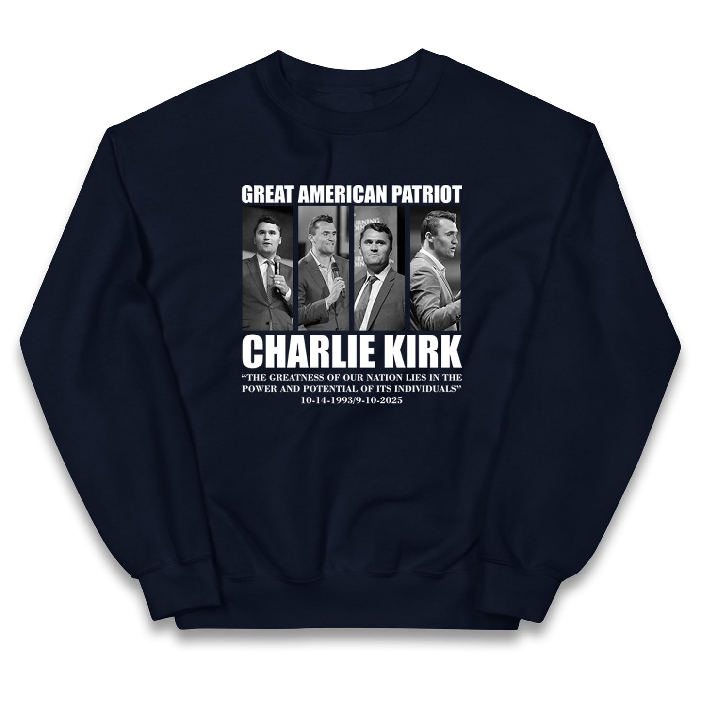 Charlie Kirk Kids Jumper