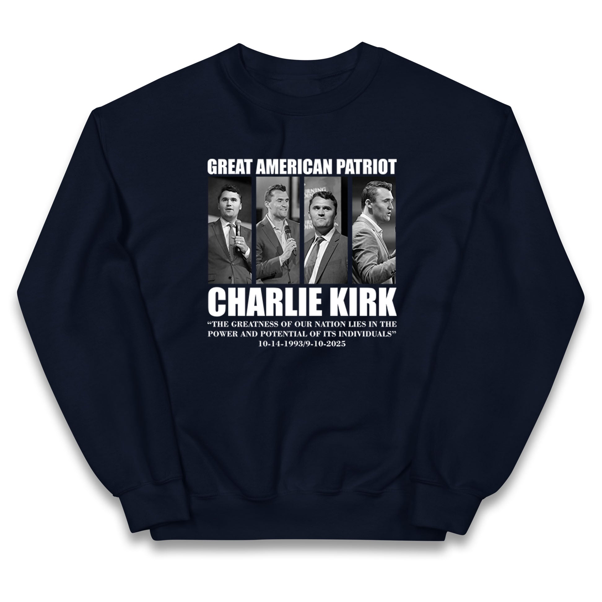 Charlie Kirk Kids Jumper