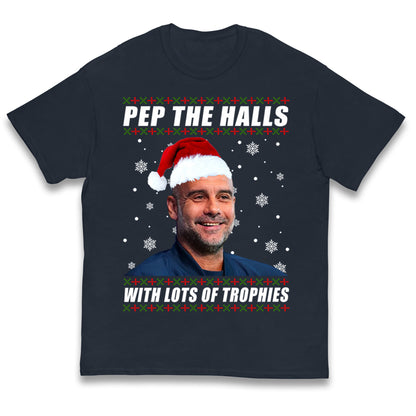 Pep Guardiola Christmas Kids T Shirt