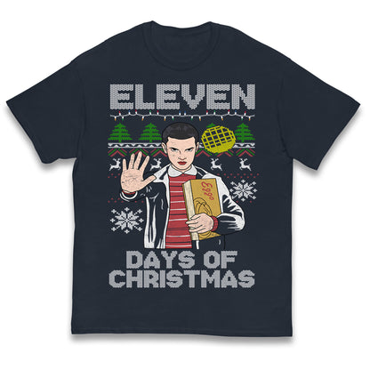 Eleven Christmas Kids T Shirt