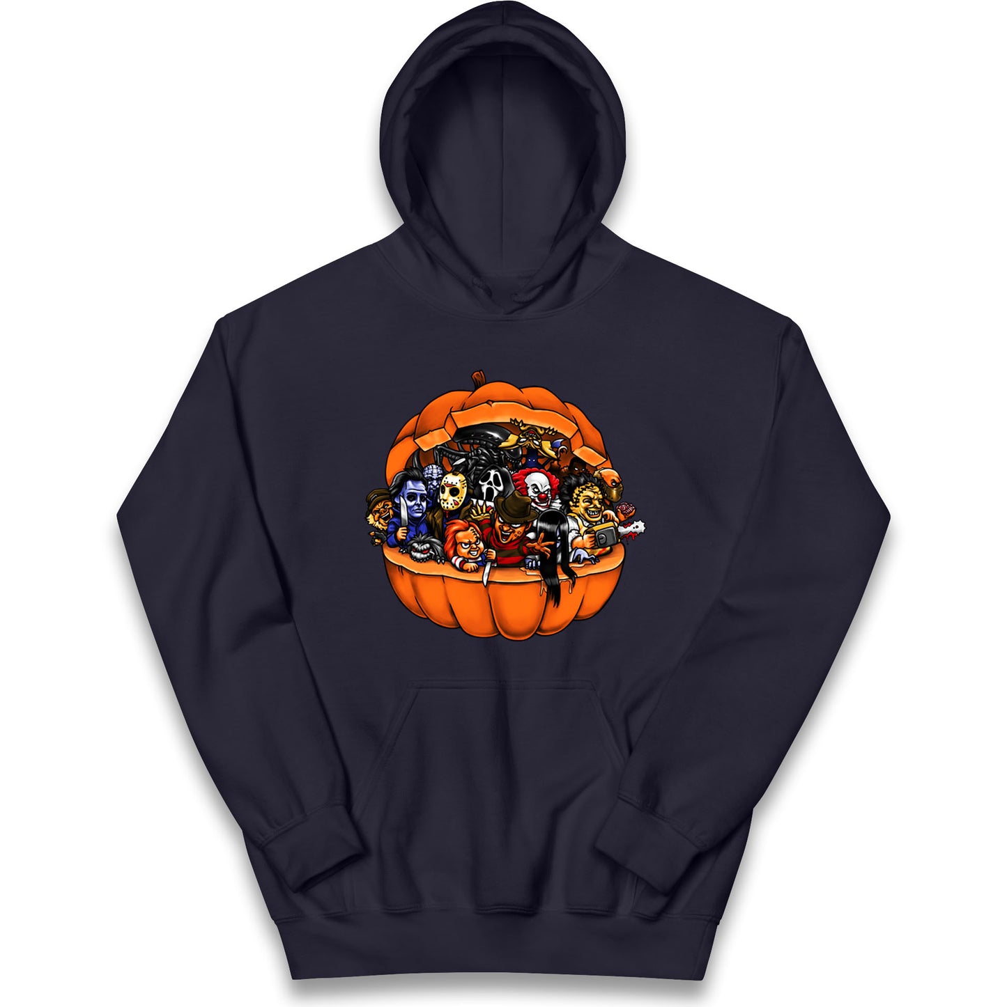 Super Villains Horror Friends Halloween Hoodie