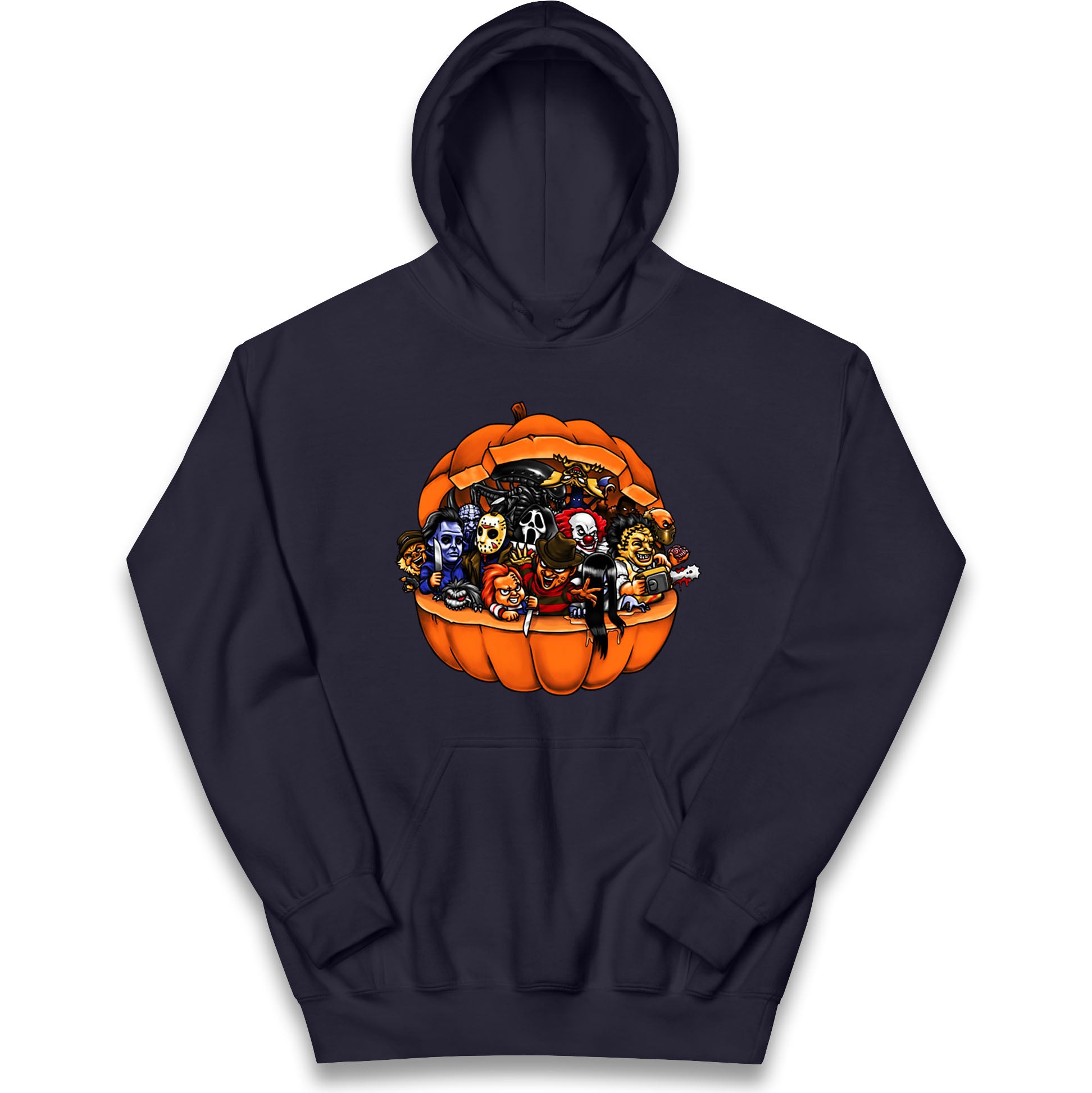 Super Villains Horror Friends Halloween Hoodie