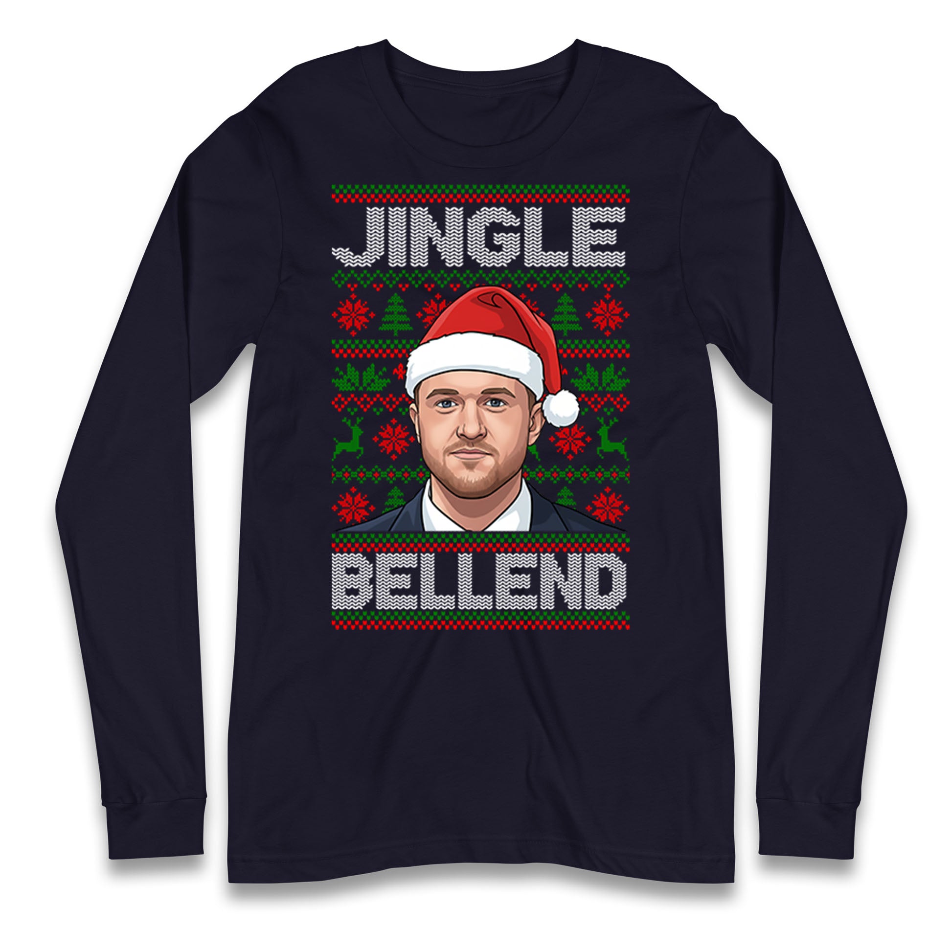 Tommy Robinson Jingle Bell Longsleeve T Shirt 