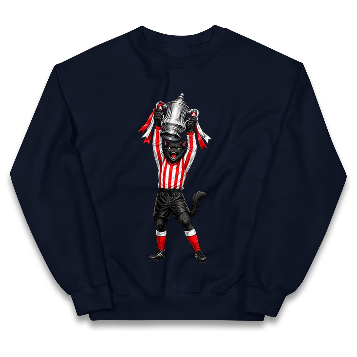 Retro Sunderland FA Cup Winners 1972-1973 Kids Jumper