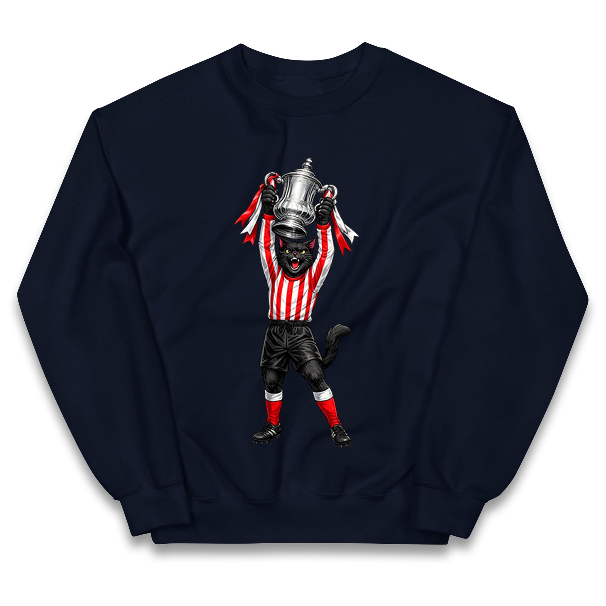 Retro Sunderland FA Cup Winners 1972-1973 Kids Jumper