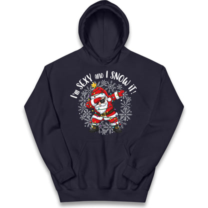 I Snow It Christmas Kids Hoodie