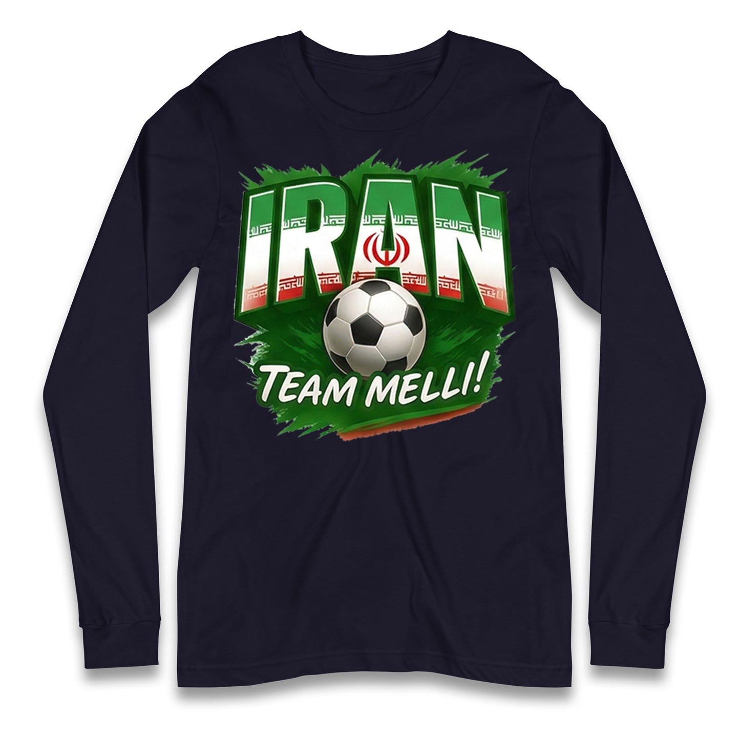Iran Retro World Cup Longsleeve T Shirt