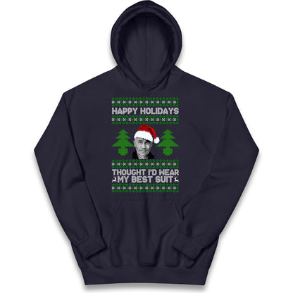 Ed Gein Christmas Kids Hoodie
