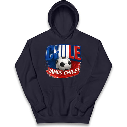 Chile Retro World Cup Kids Hoodie