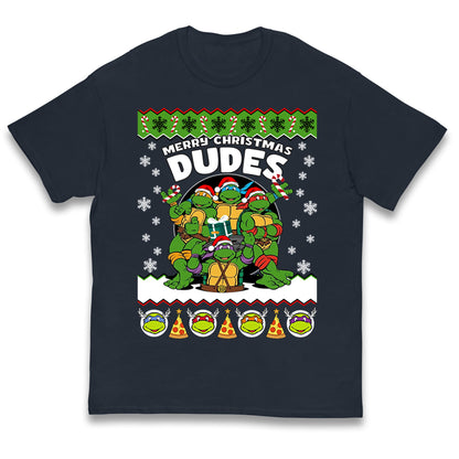 Ninja Turtles Christmas Kids T Shirt