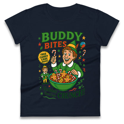 Elf Christmas Ladies T Shirt