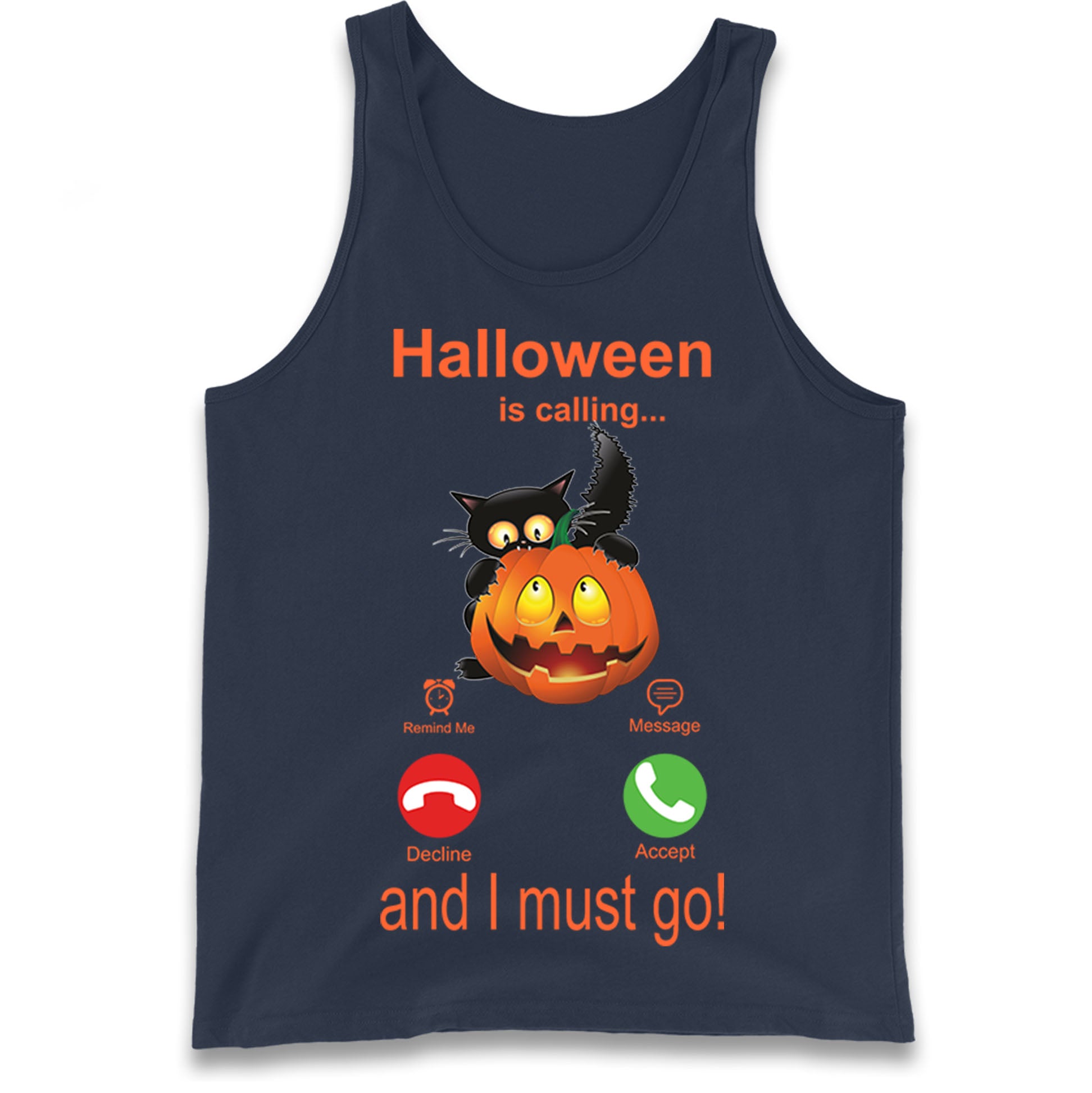 Halloween Is Calling Tank Top
