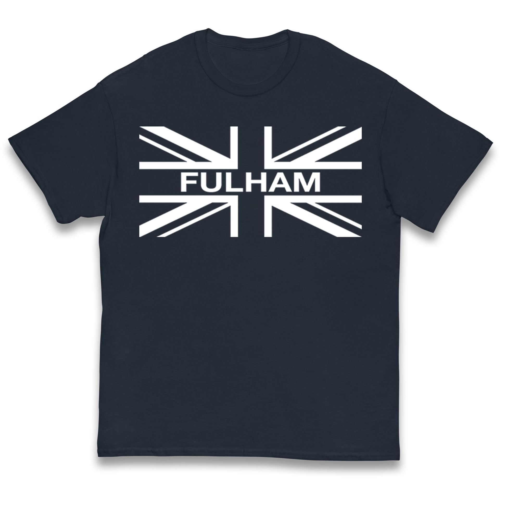 Fulham Football Flag Kids T Shirt