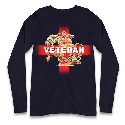 Veteran St George & The Dragon Long Sleeve T Shirt