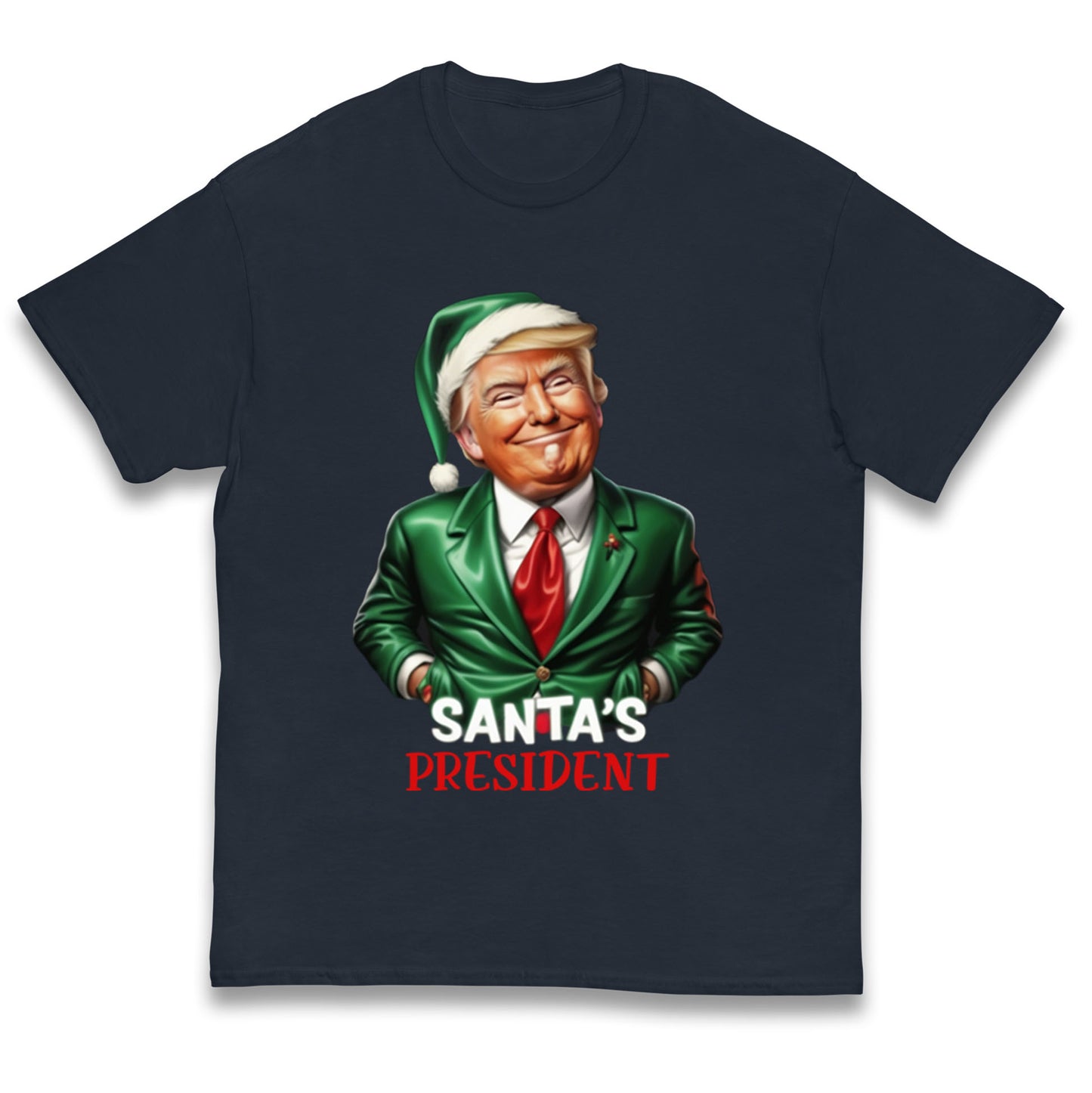 Donald Trump Christmas Kids T Shirt