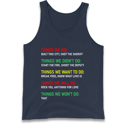 Bob Marley Music Tank Top