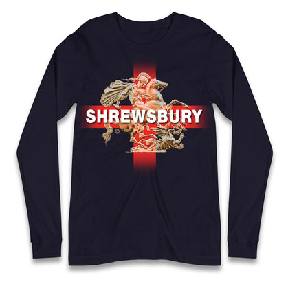 Shrewsbury St George & The Dragon Long Sleeve T Shirt