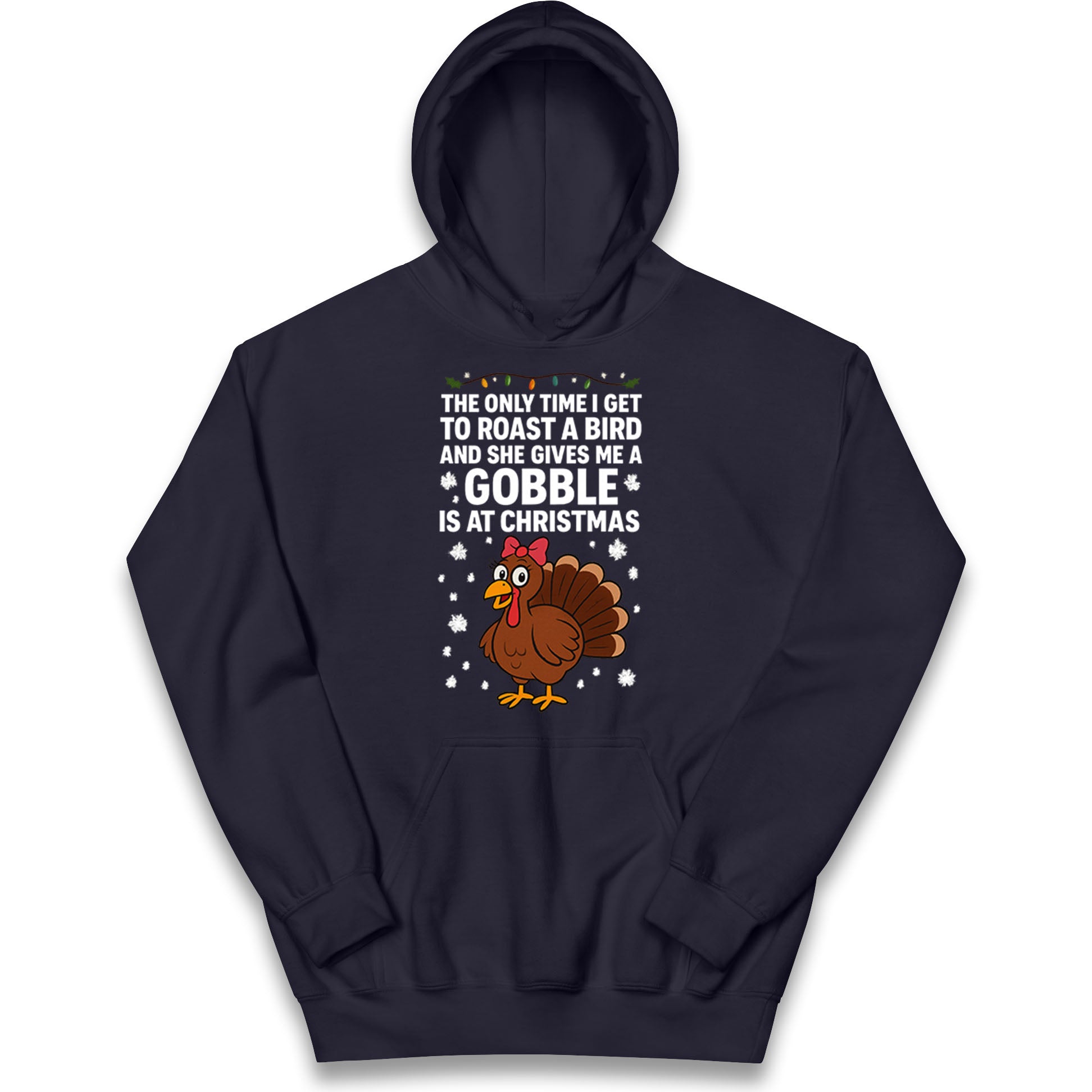 Rude Christmas Kids Hoodie