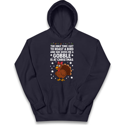 Rude Christmas Kids Hoodie