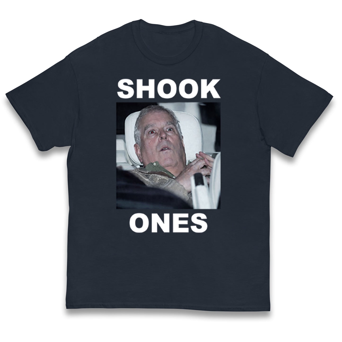 Prince Andrew Shook Ones Funny Royal Kids T Shirt