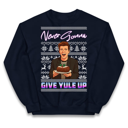Rick Astley Christmas Kids Jumper