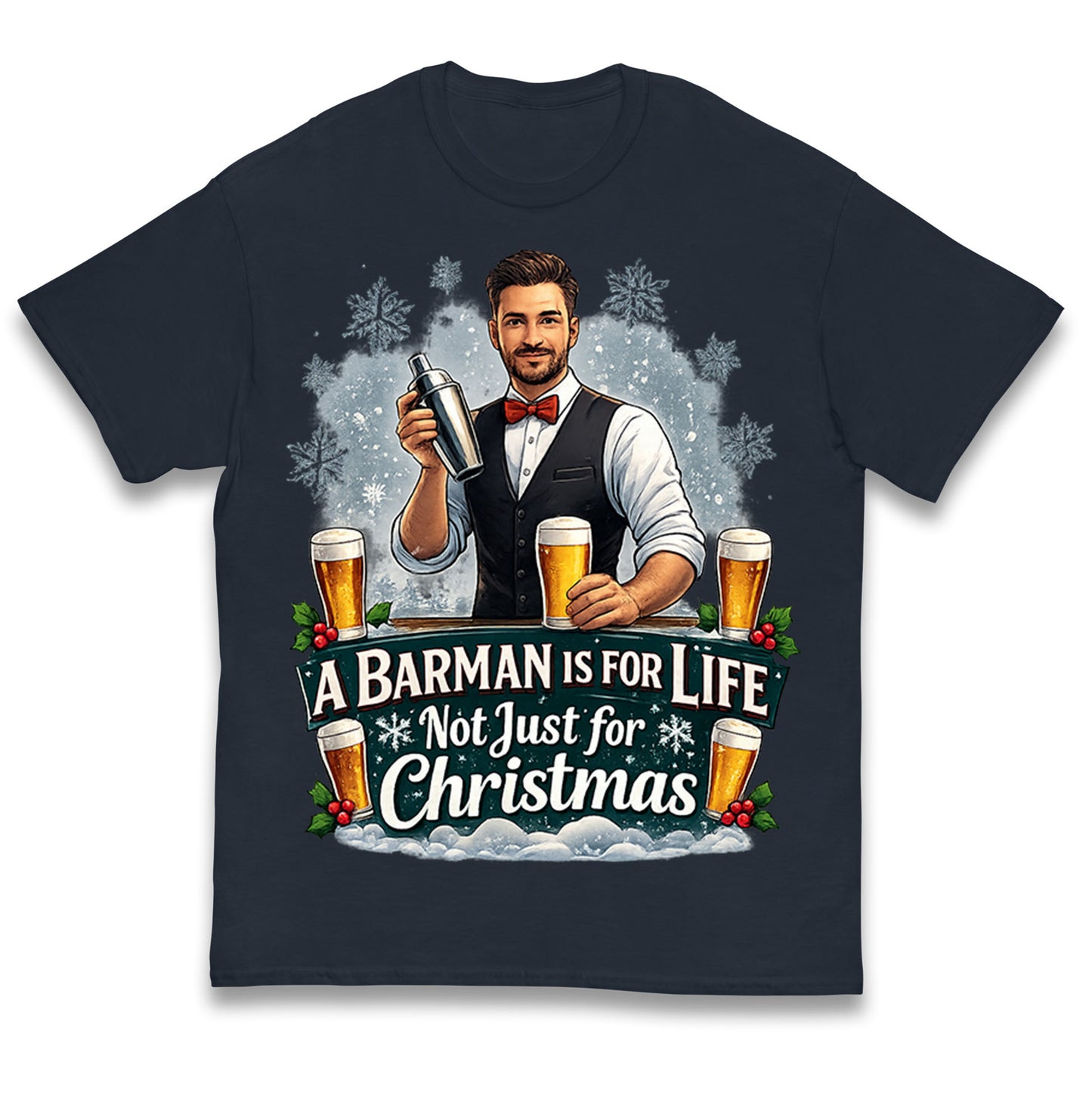 Barman Christmas Kids T Shirt