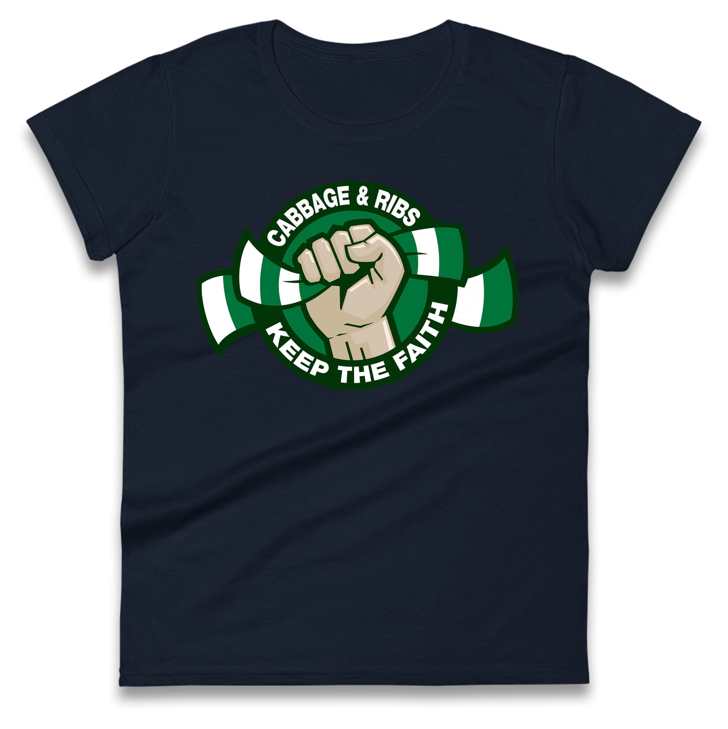 Hibernian Fans Football Ladies T Shirt