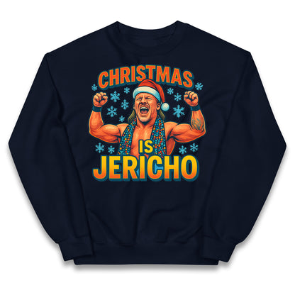 Chris Jericho Christmas Kids Jumper