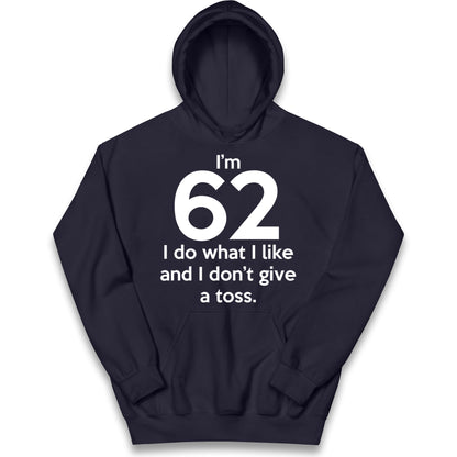 62nd Birthday Kids Hoodie