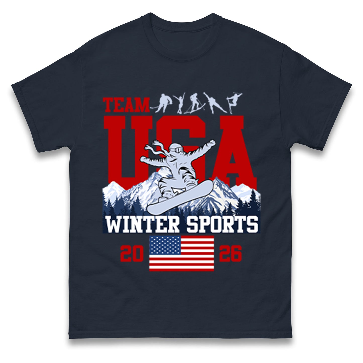 USA Sports Pride T Shirt