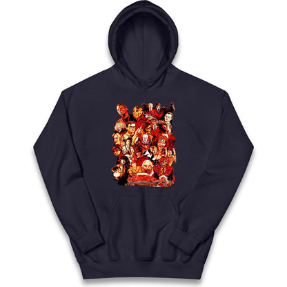 Horror Characters Halloween Kids Hoodie