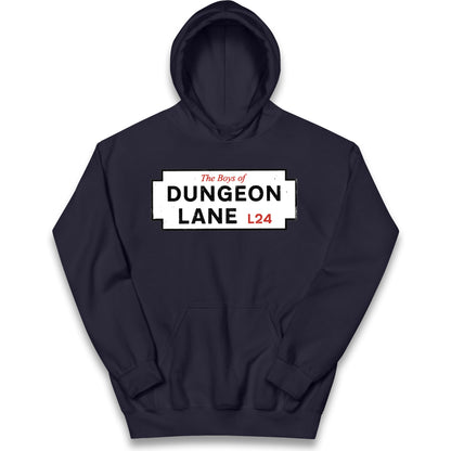 The Boys Of Dungeon Lane Kids Hoodie