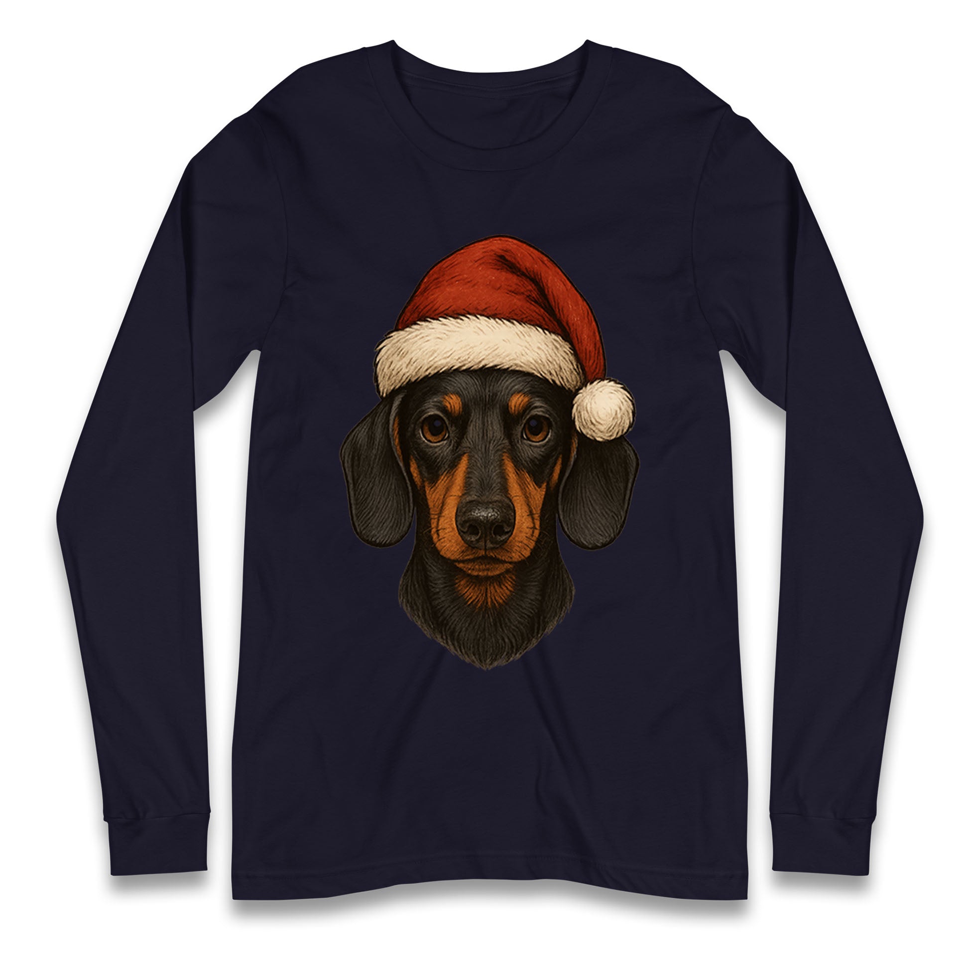 Dachshund Christmas Longsleeve T Shirt